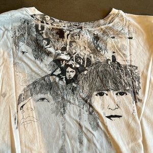 The Beatles Revolver White Tshirt Large